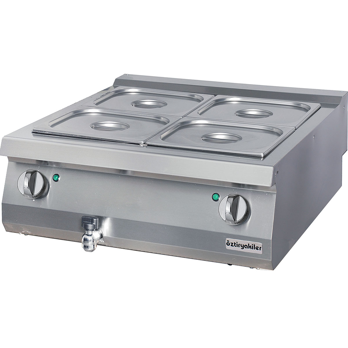 Bain Marie Set Üstü 900 Seri Elektrikli 80x90x30