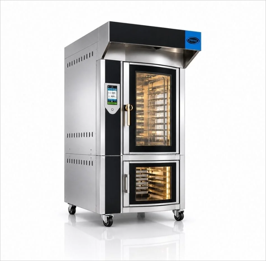 Pimak Elektrikli Döner Konveksiyonlu Fırın 40×60 cm 10 Tepsi