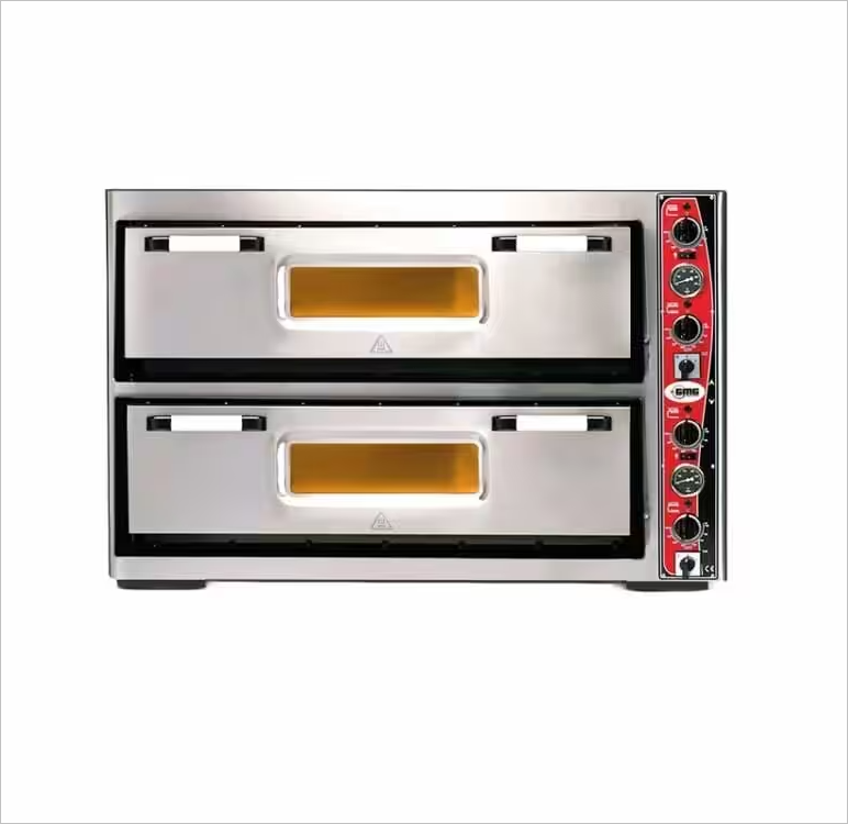GMG PF 9262 DE-T(Termometreli) Pizza Fırını Ø 30cm 6+6 Adet Tepsi Kapasiteli