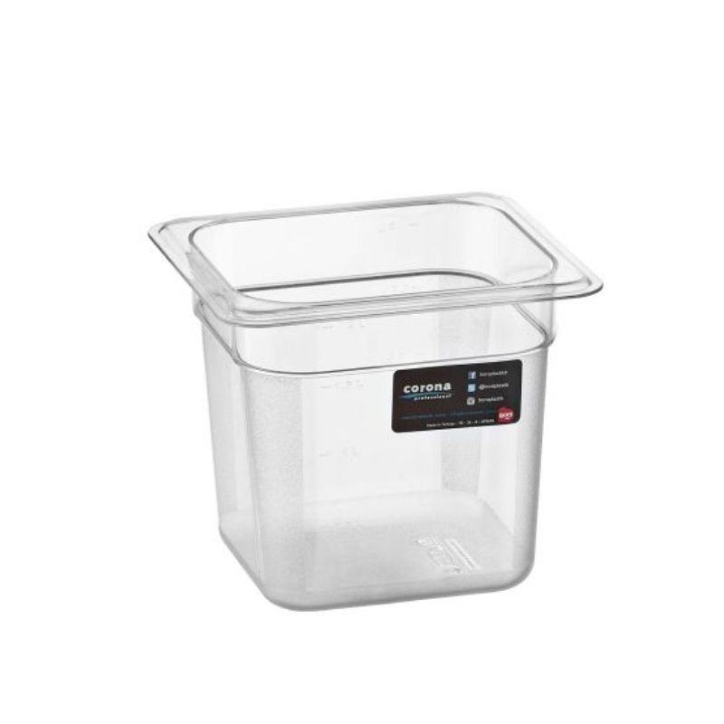 Gastronom Polikarbon Küvet GN 1/6-150 2 L